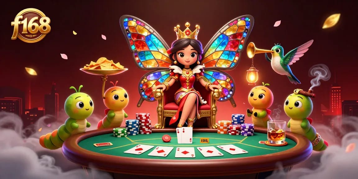 Experience the vibrant gaming world of f168 with whimsical characters and thrilling casino elements!