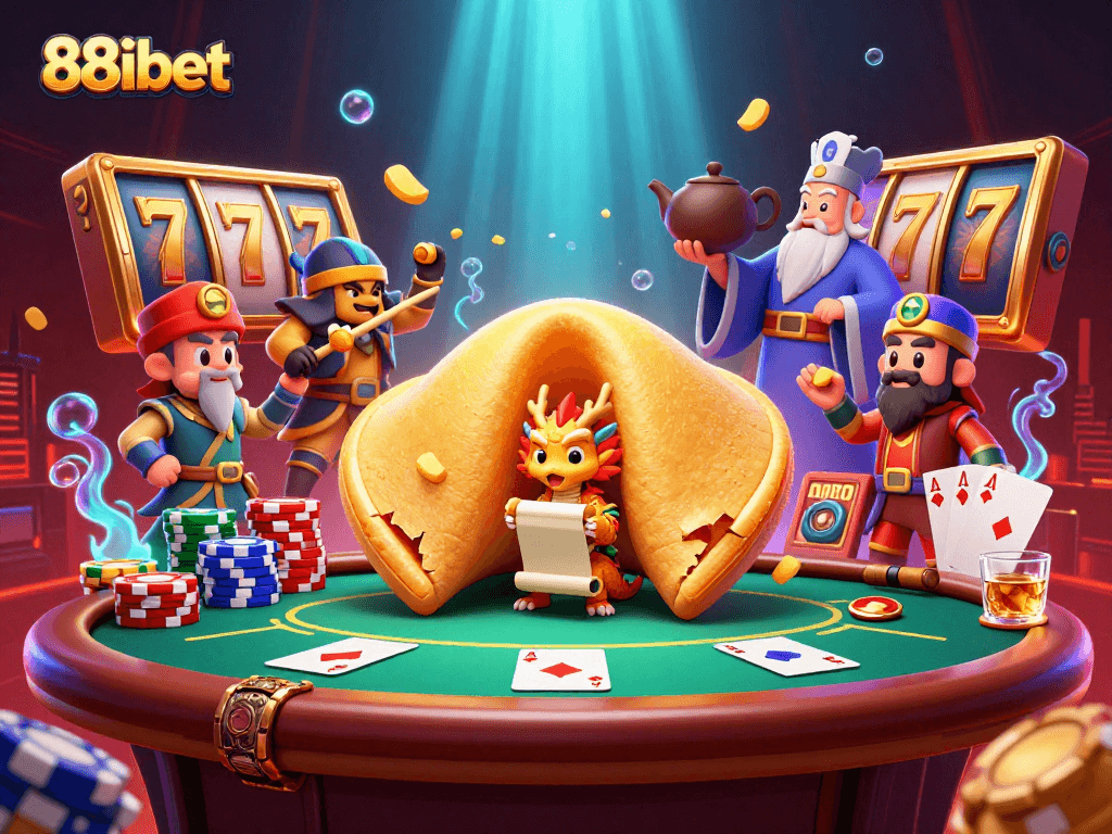 Engage in thrilling games and jackpots at 88ibet with vibrant characters and slot action.