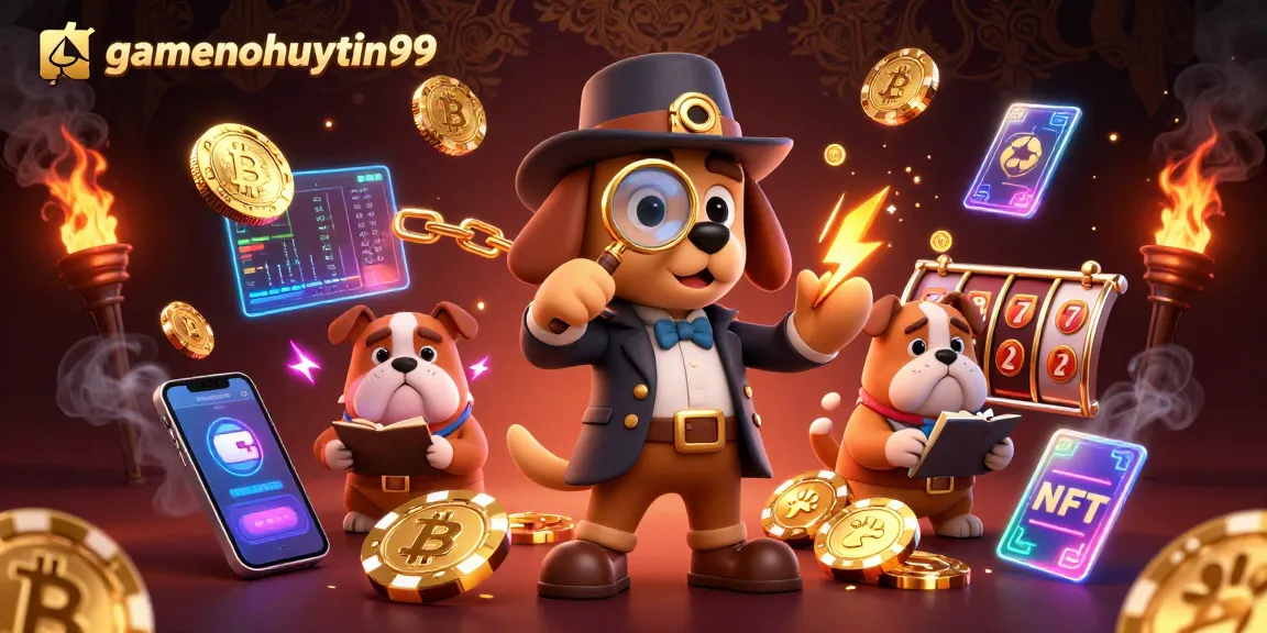 Explore exciting poker strategies with gamenohuuytin99 in a vibrant casino scene.