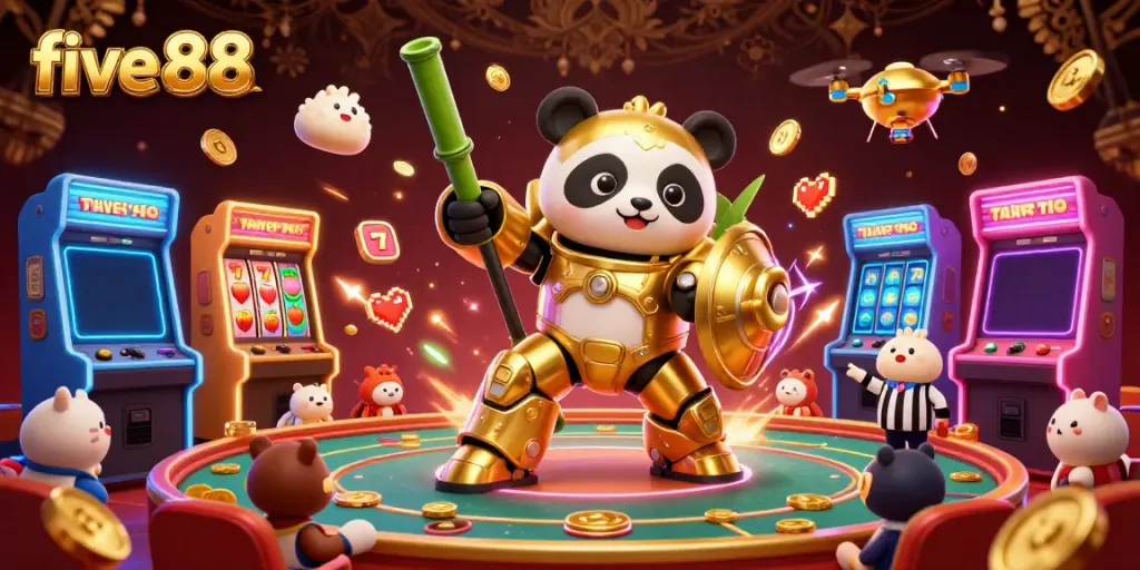 Engage with five 88 thrilling slot dynamics in a vibrant, energetic gambling arena.
