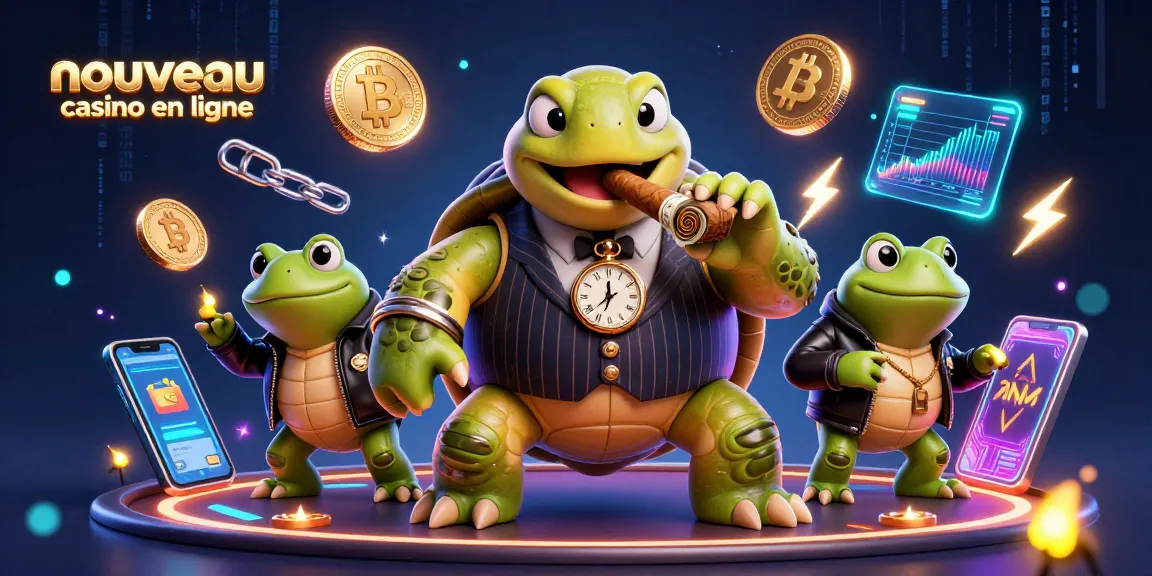 Découvrez un nouveau casino en ligne avec une ambiance unique, mettant en scène une tortue des temps anciens et des grenouilles dans une aventure palpitante.