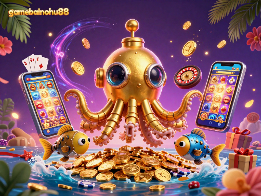Join the action in gamebainohu88's vibrant casino scene with golden kraken and slot games.