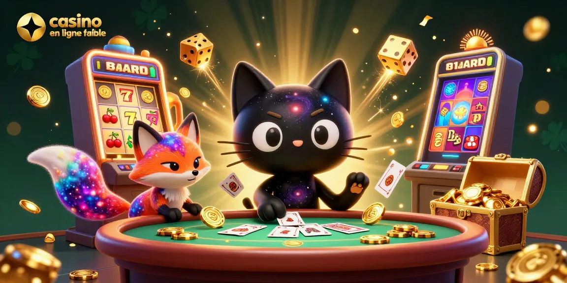 Jouez sur un casino en ligne fiable et profitez de jackpots éclatants avec des animations captivantes.