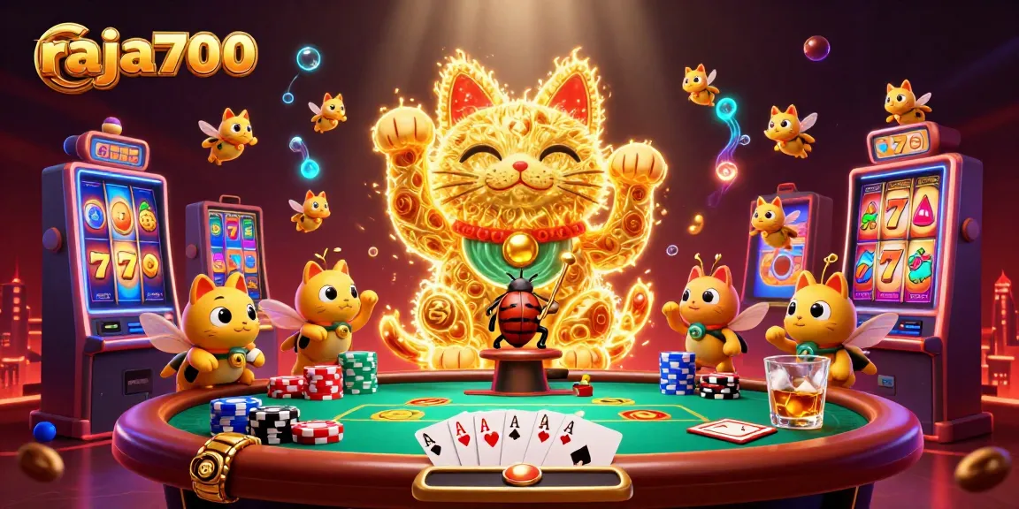 Raja700 menghadirkan jackpot slot terbaru dengan petir emas dan simbol keberuntungan yang memikat.