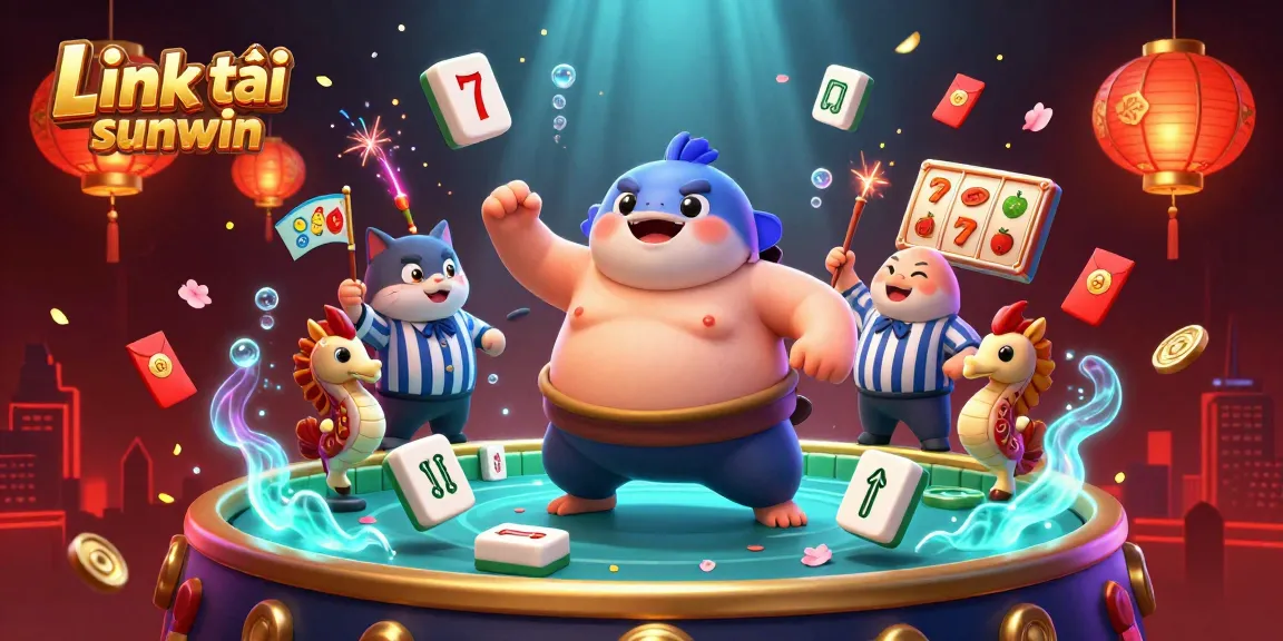 Engage with the vibrant underwater world featuring Link tải sunwin amid dynamic slot games and character interactions.