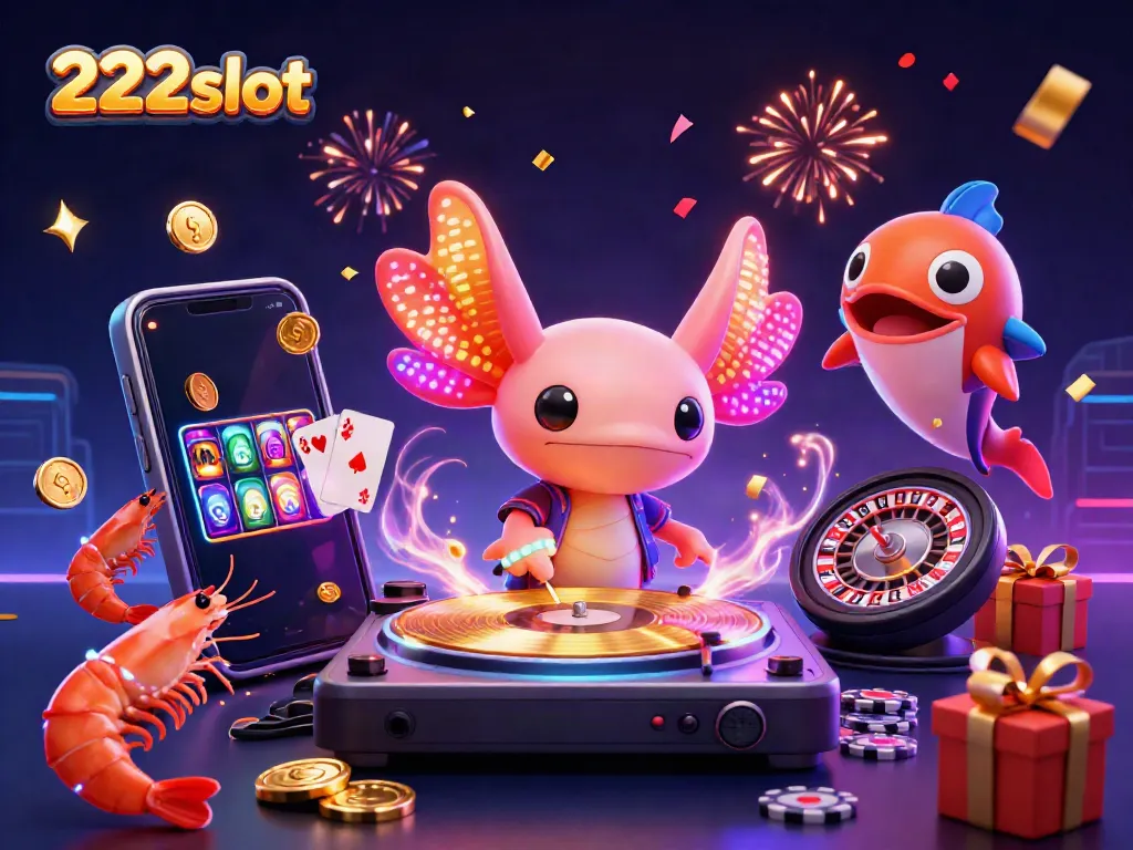 Menangkan hadiah menarik di 222slot dengan slot game yang meriah dan interaktif.