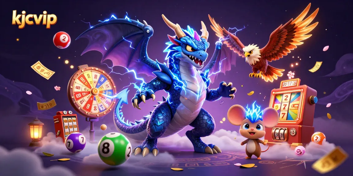 Experience thrilling gameplay at kjcvip with dynamic lottery elements and vibrant casino visuals.