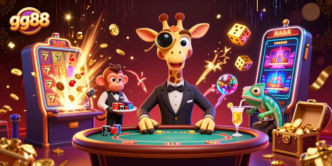 Experience the excitement of gg88 casino with high-roller characters enjoying immersive gameplay.