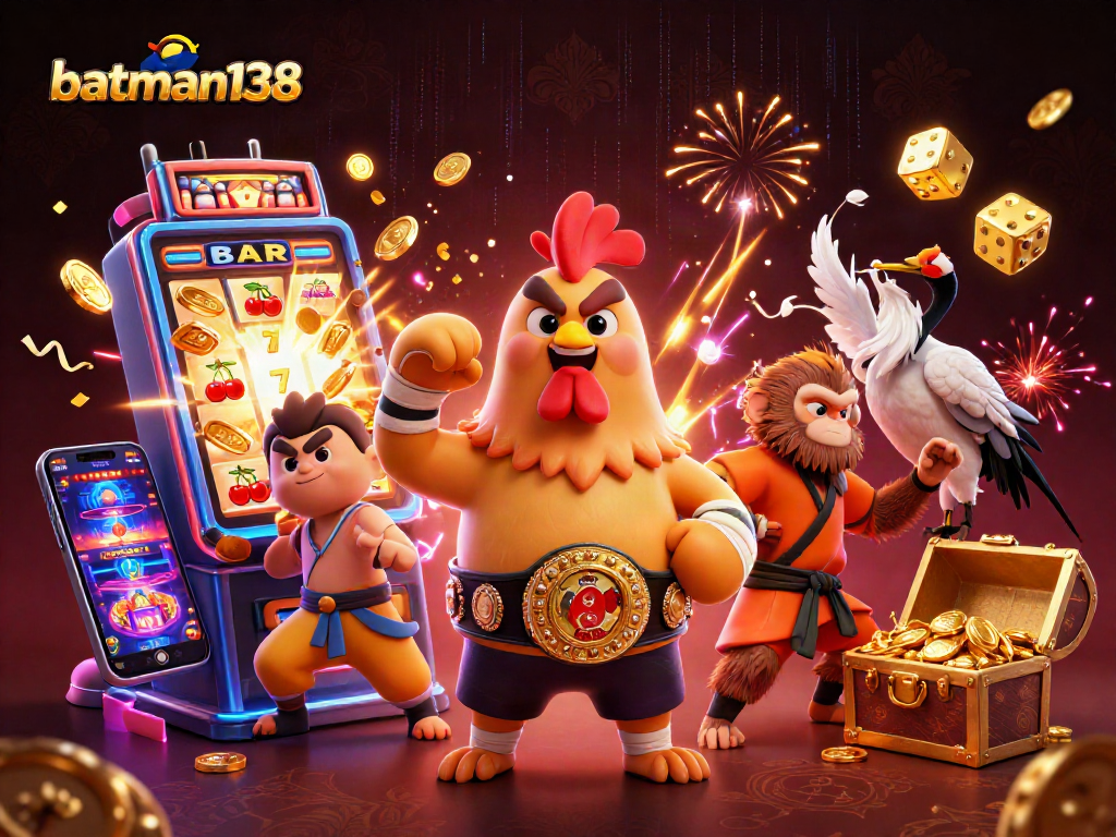 Batman138 memberikan pengalaman judi menarik dengan karakter kartun dan mesin slot penuh koin.