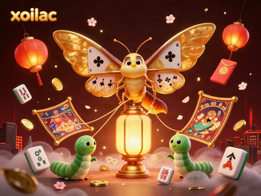 Experience vibrant gaming scenes with xoilac, showcasing intricate casino-themed elements and dynamic 3D visuals.