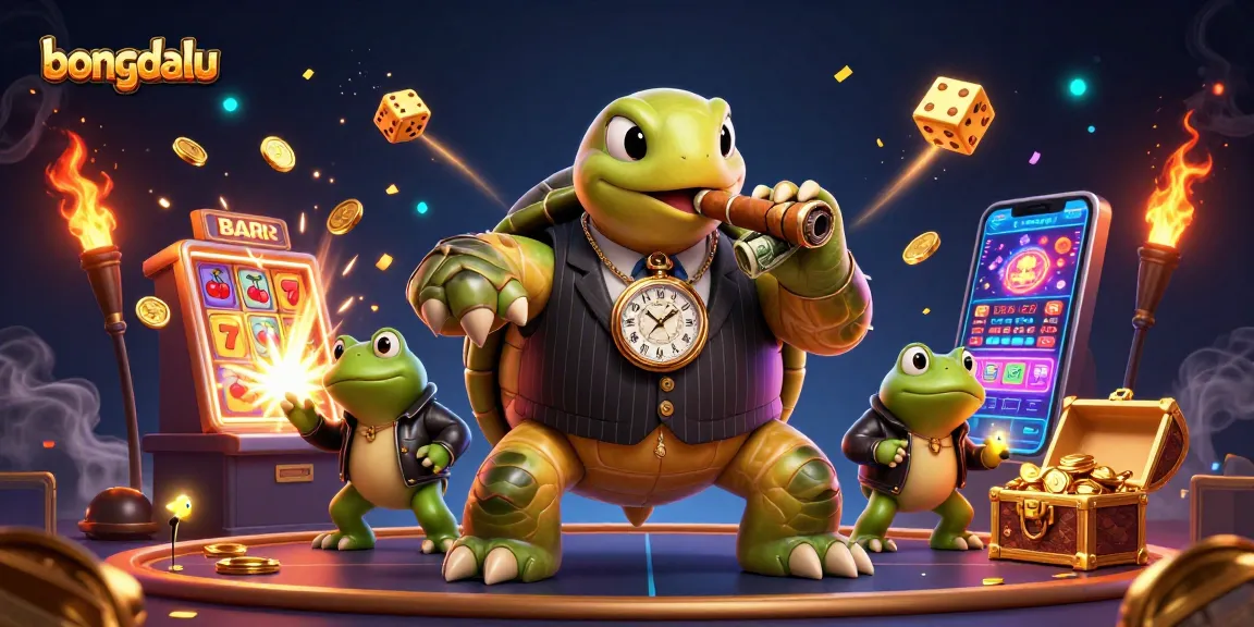 Bongdalu showcases thrilling 3D casino action with a snapping turtle mobster, bringing excitement to gaming.