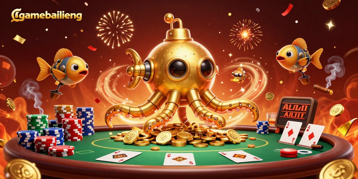 Play 13 Cards at gamebailieng with dynamic poker elements and an engaging underwater theme.