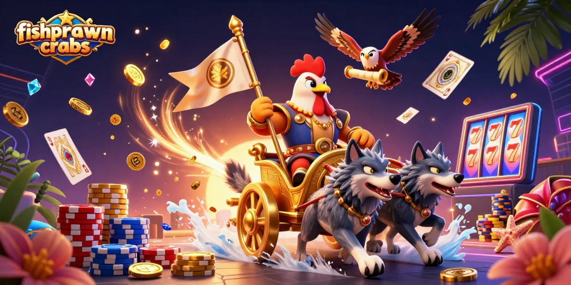 Experience thrilling action in fishprawncrabs as a rooster warlord leads a dynamic casino adventure.