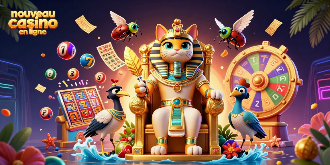 Profitez des jeux passionnants dans un nouveau casino en ligne avec des machines à sous et des loteries vibrantes.