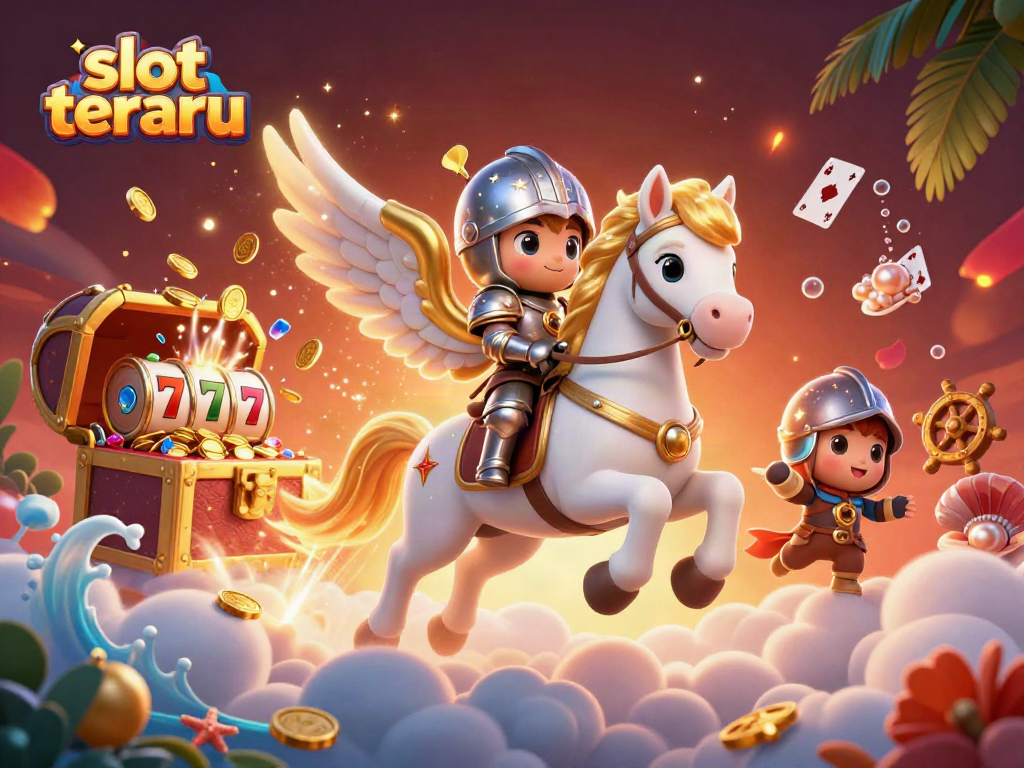 Experience slot terbaru thrills with our captivating 3D casino scene full of excitement and vibrant visuals.