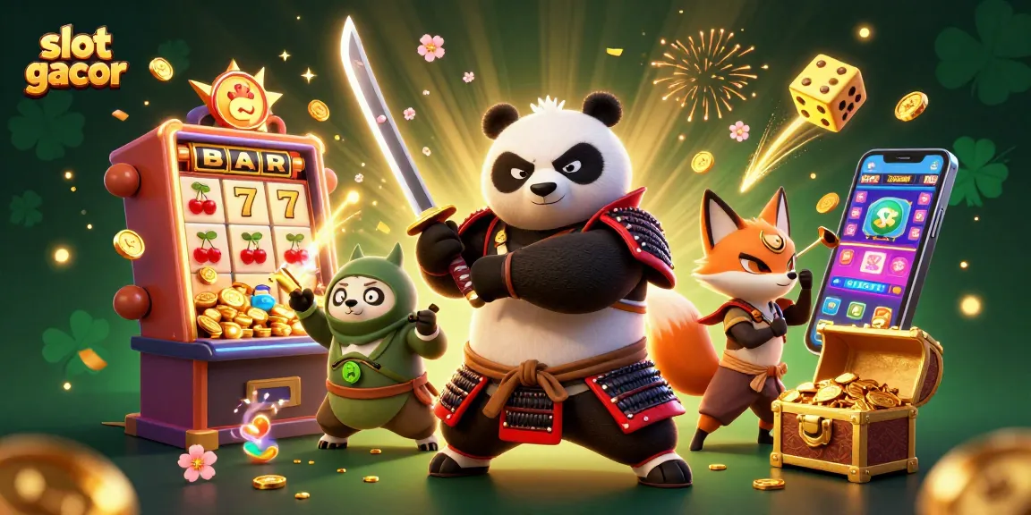 Raih kemenangan di slot gacor dengan ilustrasi 3D karakter menarik dan mesin slot yang menakjubkan.