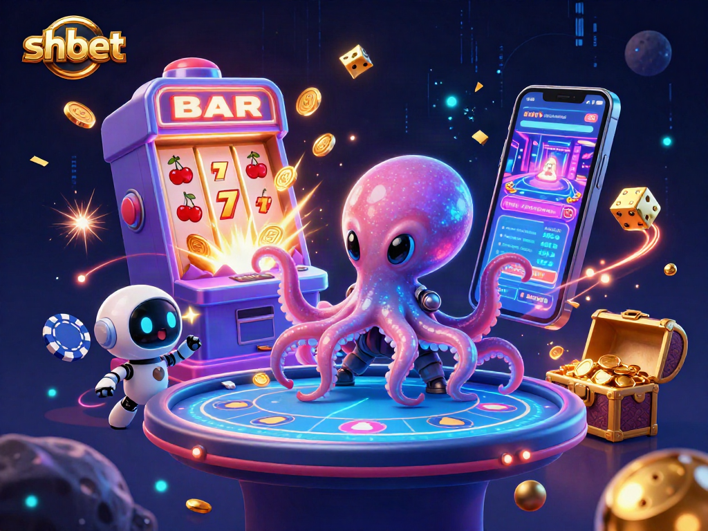 Engage in exciting games with shbet at an enchanting casino galaxy, featuring vibrant characters and thrilling action.