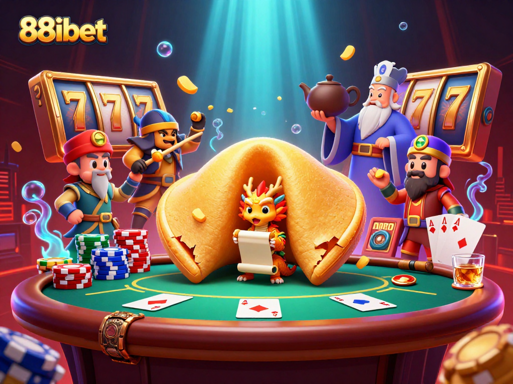 Engage in thrilling games and jackpots at 88ibet with vibrant characters and slot action.