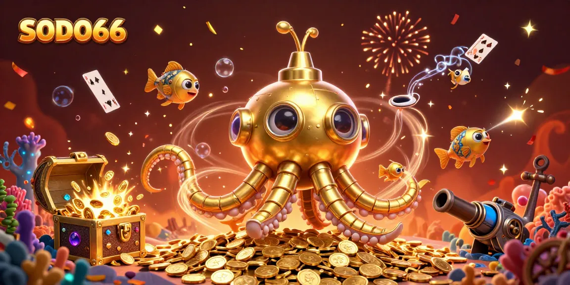 Experience thrilling gameplay action on SODO66 with captivating underwater casino adventures and prizes.