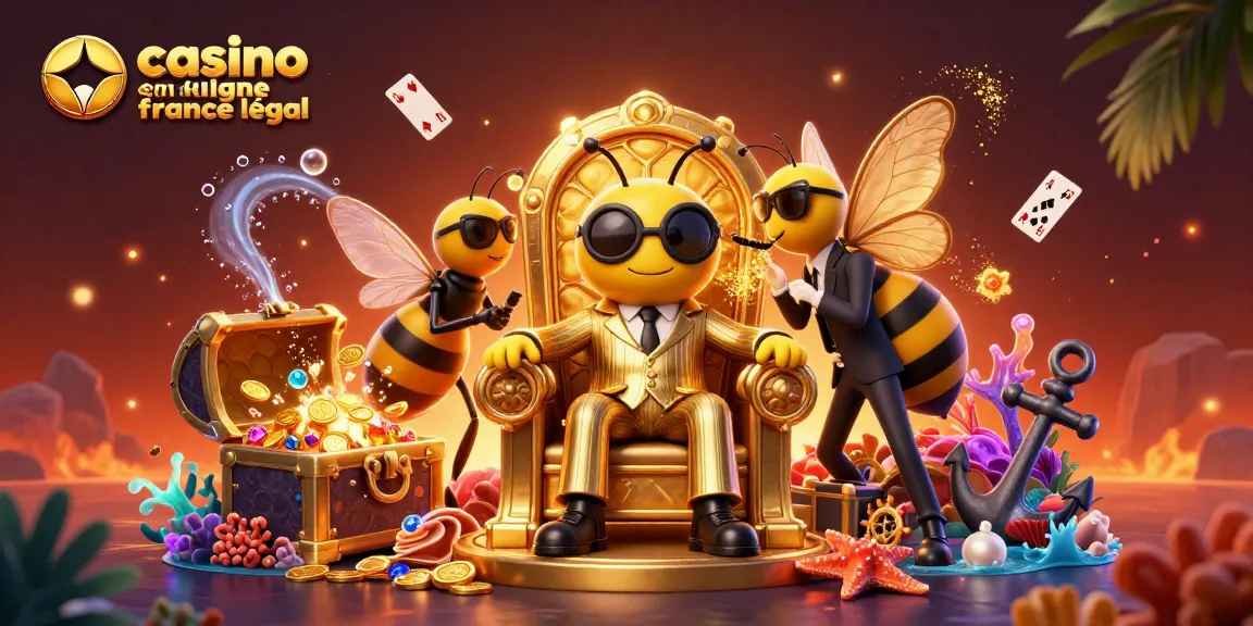 Célébrez des gains aux machines à sous dans un casino en ligne France légal avec une illustration captivante.