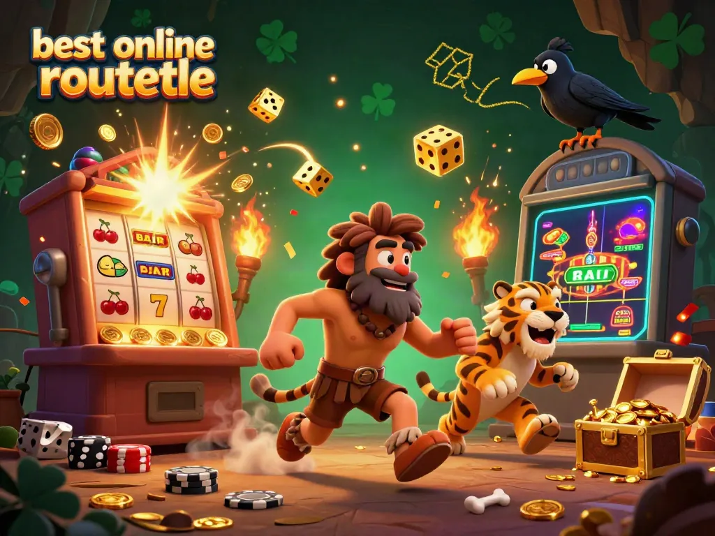 Experience the best online roulette with lively 3D characters in a dynamic casino setting.