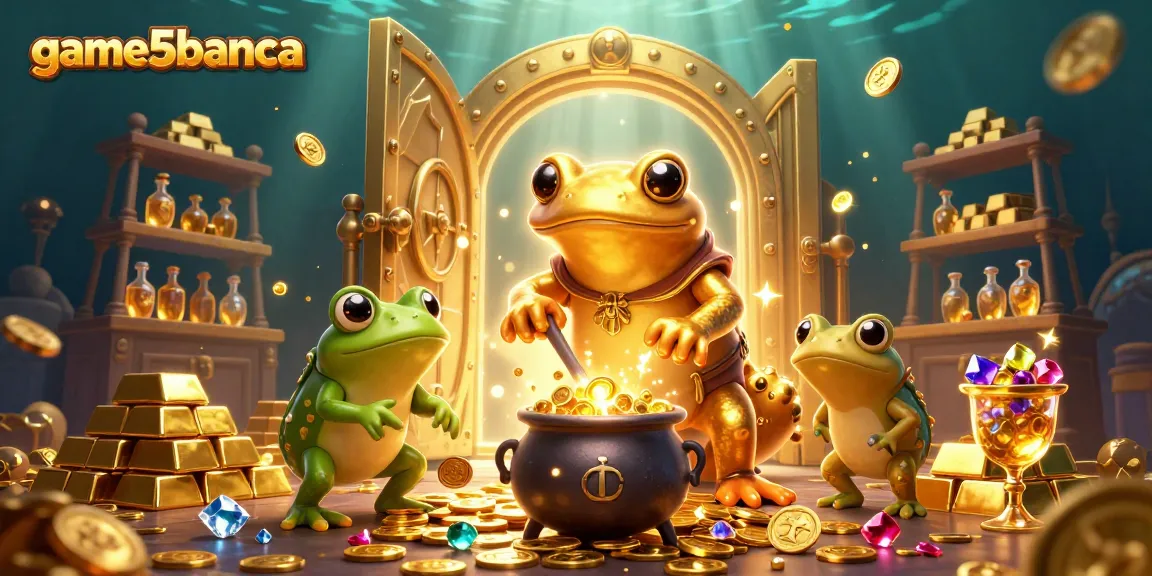 Win big with game5banca at stunning casino-themed alchemist scene full of treasures!